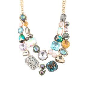 BETSEY JOHNSON multi Halloween Bib Necklace